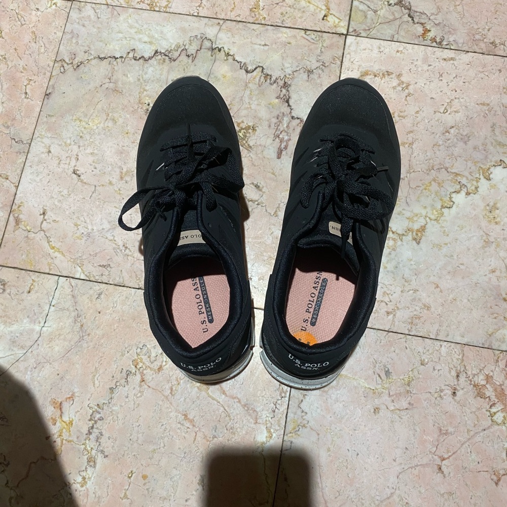 U.S. Polo Assn. Black Sneakers